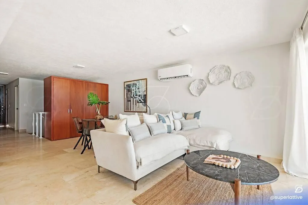 Villa De Lujo 2Br Vista Mar Playa Privada Cancun Mexico