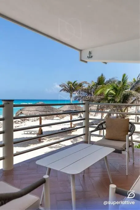 Apartment Villa De Lujo 2Br Vista Mar Playa Privada Cancun Mexico
