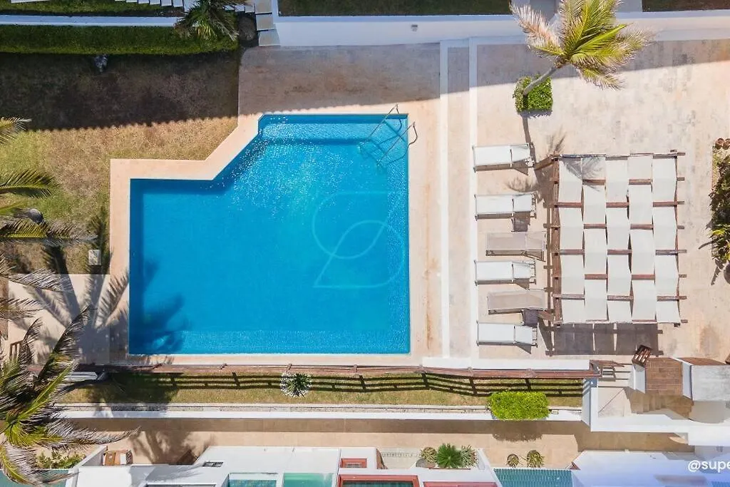 Apartment Villa De Lujo 2Br Vista Mar Playa Privada Cancun